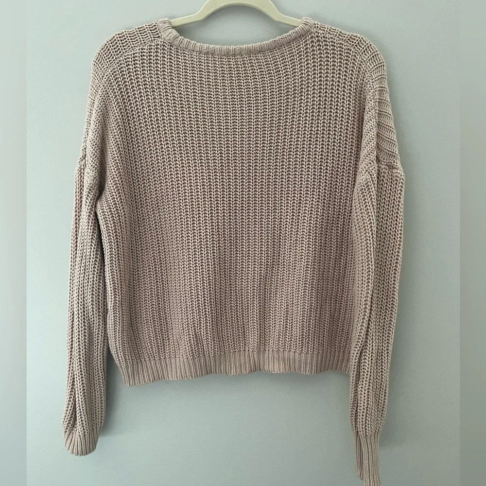Brandy Melville Light Pink Knit Sweater